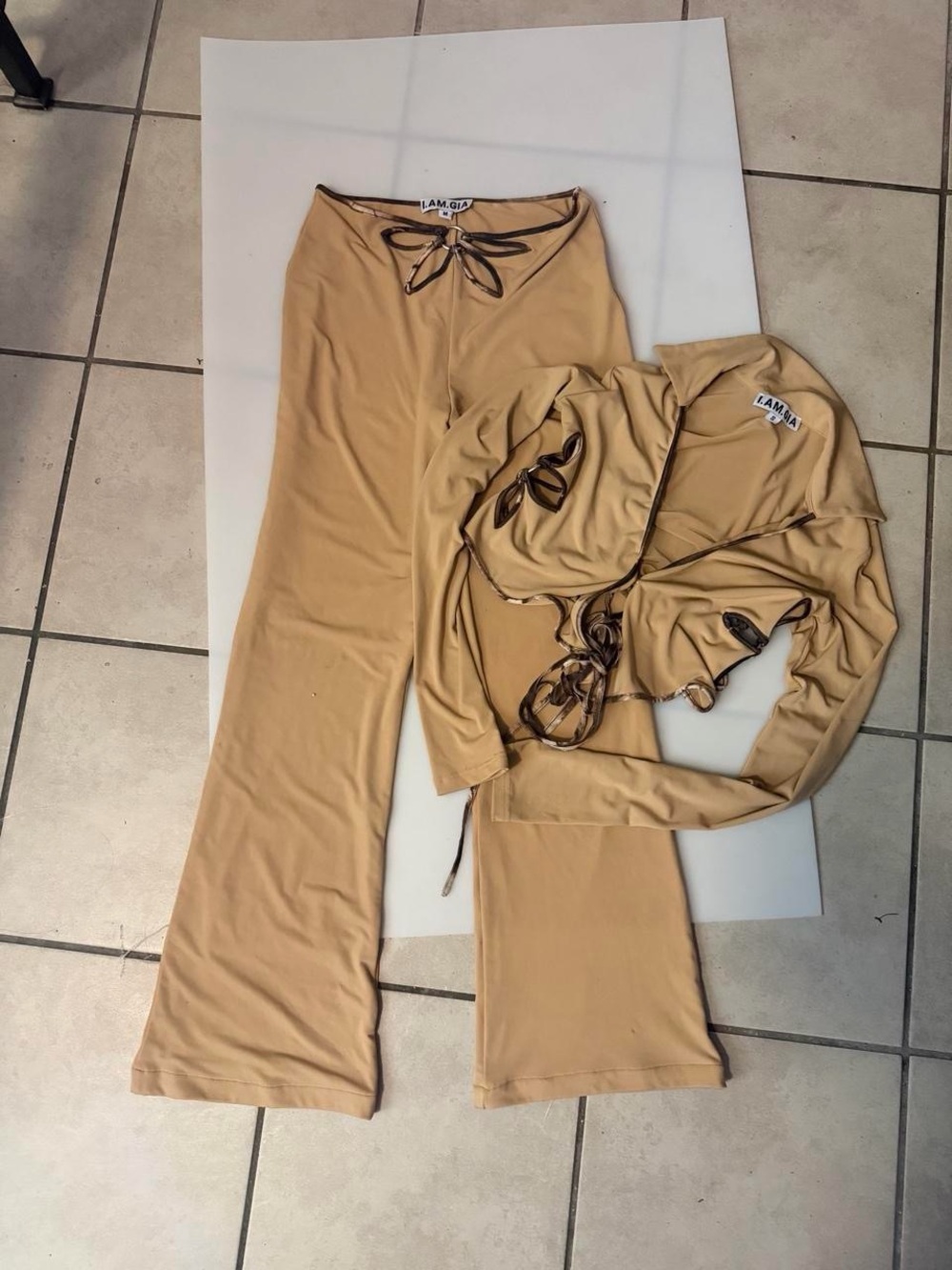 I.AM.GIA Camel Brown Renalee Set